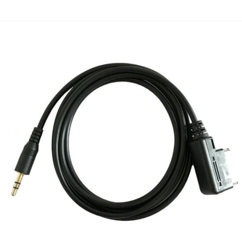 1Pc Music Interface AMI MMI to 3.5mm audio AUX MP3 Adapter Cable For vw For audi A3 A4 A5 A6 A8 Q3 Q5 Q7 DY001