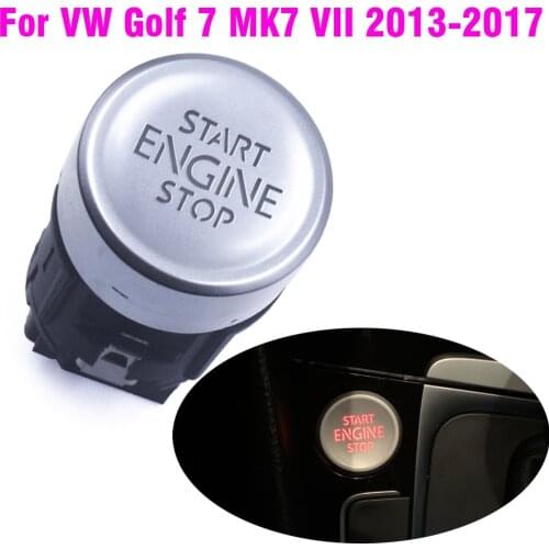 5GG959839 Car Accessories Engine Key Start Stop Switches Button Fit For VW Golf 7 MK7 2013-2017