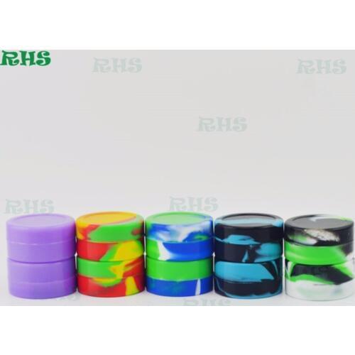 Aliexpress Bho silicone container jars storage container from RHS silicone factory hot selling 3ml silicone container