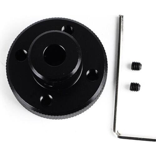 Aluminum Hand Wheel Jog Knob 8mm for NEMA17/23 Stepper Motor NK-Shopping