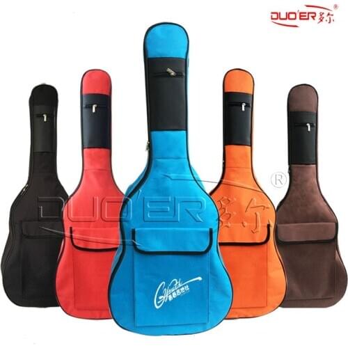 Guitar Case 39 40 Inch 41 Inch Guitar Bag Waterproof Tarpaulin Guitar Bass Bags Customize Musical Instrument Gitar Bags