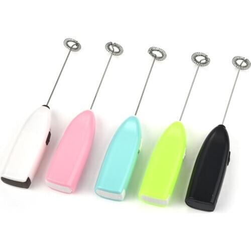 Mini Electric Coffee Blender Handheld Eggbeater Bubble Drink Stir Bar Creative electric whisk electric coffee mixer milk whisk