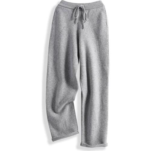 Jeanzzi Women's Knitted Trousers