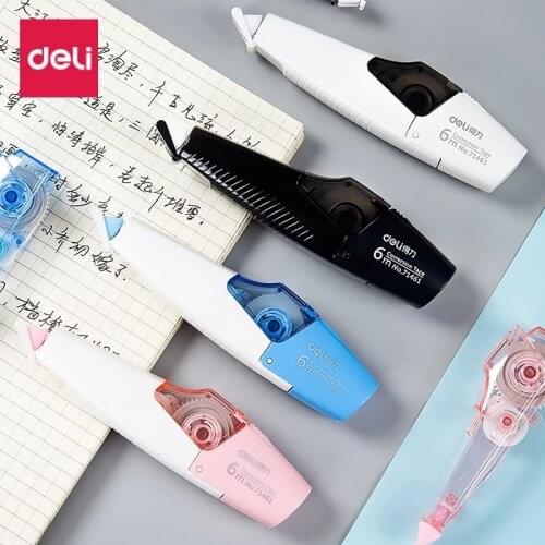 Deli Correction Tape Corrector Papeleria Replaceable Stationery Office School Stationery Supplies