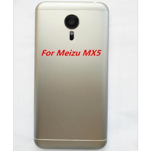 New Metal Battery Back Cover For MEIZU MX5 Housing Door Case With Camera Lens