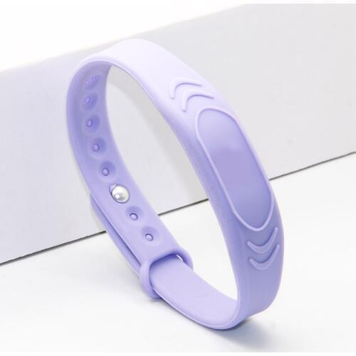 100pcs 13.56Mhz Adjustable RFID Smart Wristbands