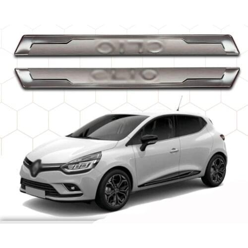 Renault Clio 4 Suitable For Chrome Front Door Sill 2012 And Above