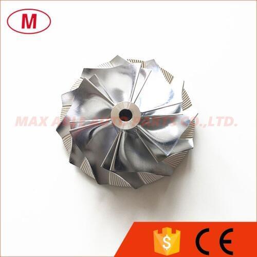 TF035 High Performance Racing Turbocharger Aluminum 2618/Milling/Billet Compressor wheel 45.70/60.13mm 6+6 blades