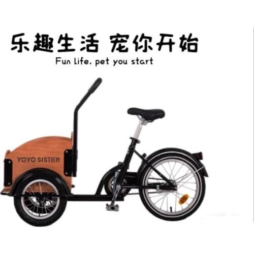 16Inch/12Inch Children/Pet Tricycle Childrens Hand Push Three-Wheeled Bicycle Childrens Riding Bicycle