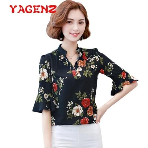 Женские рубашки YAGENZ China At AliExpress