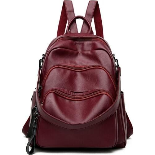 2020 Female Backpacks Ladies Bagpack School Bags for Girls Ladies Back Pack Large Capacity Sac A Dos Retro Casual Travel Daypack