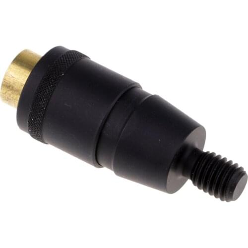 1 Piece Fishing Landing Net Connector Head Screws Quick Release Adapter Aluminum Alloy Durable to use Fishing Tools