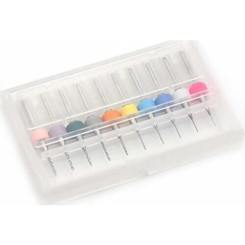 10pcs 0.3mm to 1.2mm PCB mini drill Bit tungsten steel carbide for print circuit board cnc drill Bits Machine