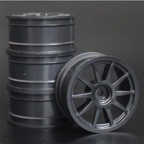 4pcs 1Set Plastic Wheel Rim Fit HPI HSP RC model 1:10 On-Road Racing Car 910ALL for HSP94123/94122/94103/D4/D3