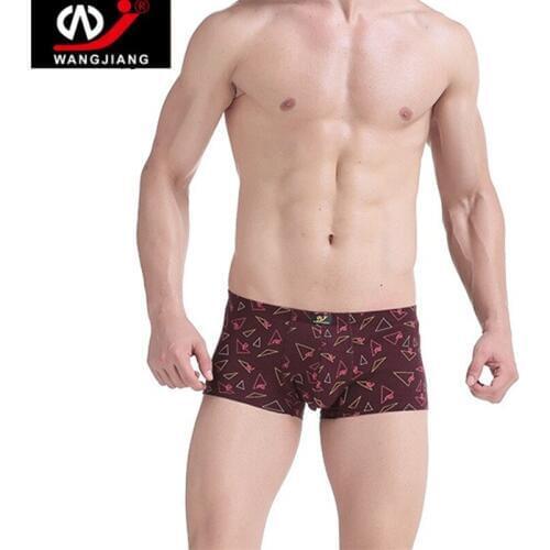 4Pcs\lot Shorts Mens Underwear Hot Sale Men Boxers Cotton Boxer Plus Size Male Underwear