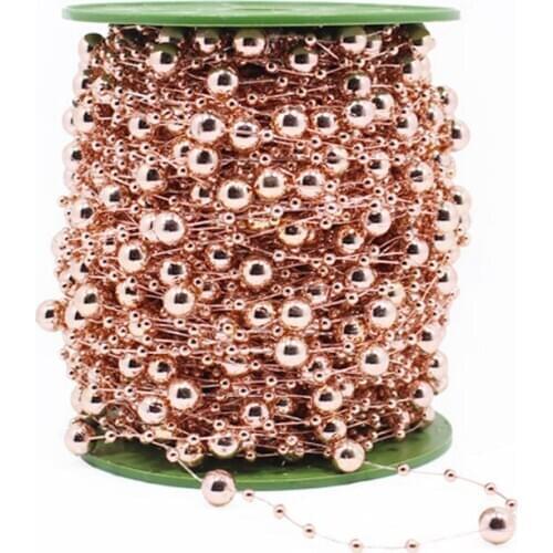 5m/30m/60m Wedding Halloween Decoration Unicorn First Birthday Adults Decoration Party Wedding Prop Decorative Bead Chain ZHL005