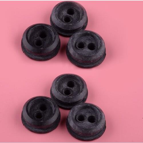 6pcs Rubber Fuel Gas Tank Grommet fit for MHJ2424 XHJ550 HTJ550 MHTP245-2 MHTP245-3 Lawn Mower Lawnmower Parts Power 123275032/0