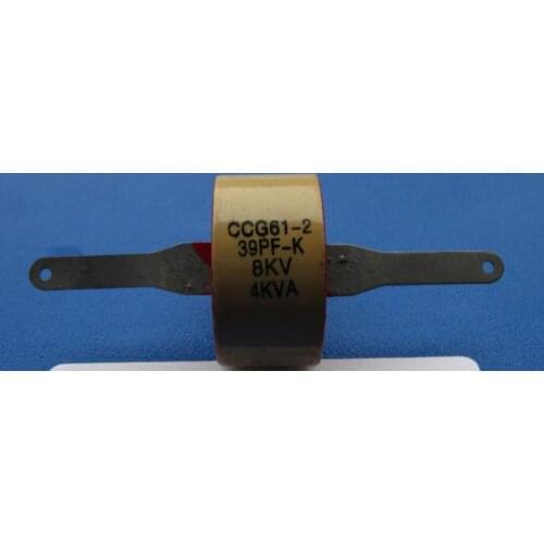 CCG61-2 39P 39PF 39-K 39-II 8KV 4KVA high frequency drum type high voltage ceramic ceramic dielectric capacitor