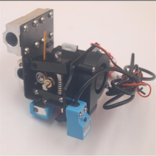 Reprap Prusa i3 Anet A8 3D printer auto leveling extruder assembly kit with silicone sock all metal extruder carriage