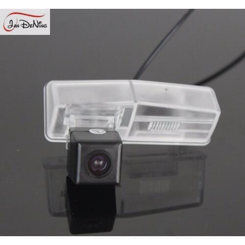 JanDeNing HD CCD Car Rear View Parking/Backup Reverse Camera/Waterproof License Plate Light OEM For Toyota Matrix 2008-2014