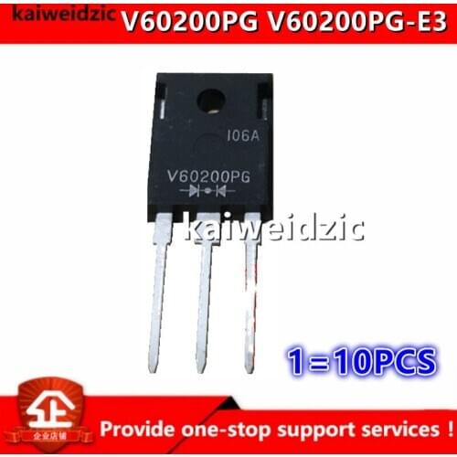 Kaiweikdic New imported original V60200PG Fast recovery rectifier triode 200v60a Schottky diode Integrated circuit chip