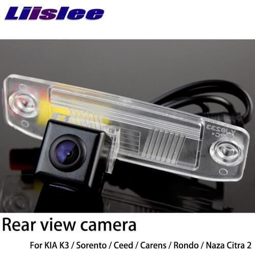 LiisLee HD CCD Car Rear View Backup Reverse Parking Camera For KIA Forte Cerato K3 Sedan Sorento Ceed Carens Naza Citra 2 Rondo