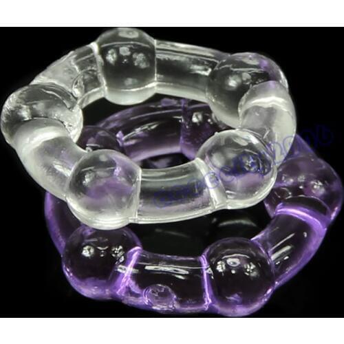 Penis Rings Sex Aid Products Cockring Enhance Orgasm Sex Toy Random Color