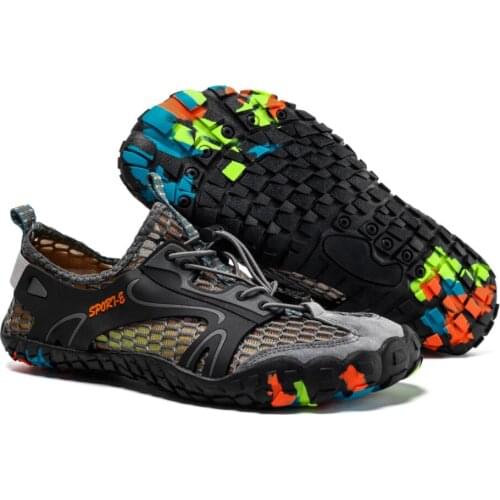 Men Diving Water Shoes,Outdoor Sports Swimming Shoes Sneakers Seaside Beach Surfing Slippers,Quick-Drying Upstream Aqua Shoes