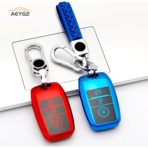 Soft TPU Car Remote Key Cover Case Fob For KIA Rio Rio5 Sportage R K3 KX3 K4 K5 Ceed Sorento Cerato Optima Forte Stinger Picanto