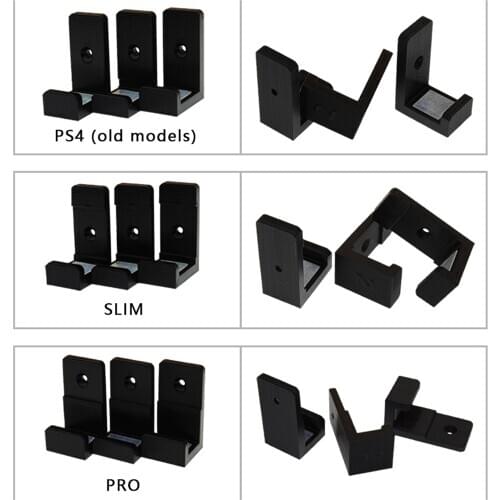 Wall Bracket Wall Mount for PlayStation 4 PS4 Slim Pro Game Console Accessories