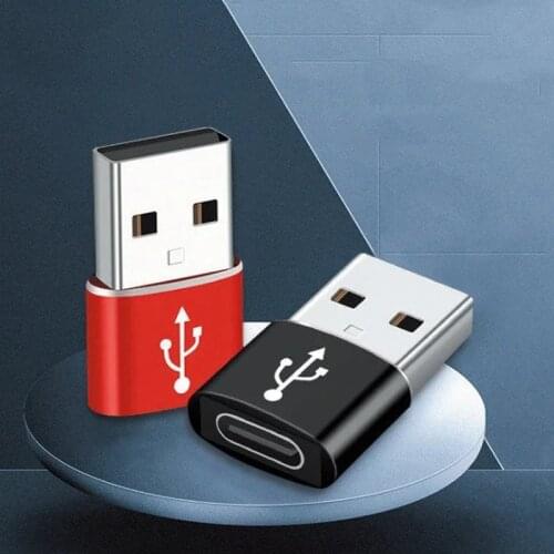 USB to Type C Adapter USB 3.0 Type A Male to USB 3.1 Type C Female Converter Data Transfer Adapter For iPhone 12 11 Pro Huawei