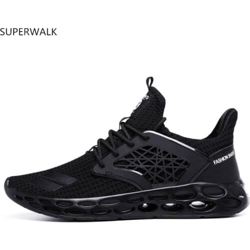 Factory direct sale cross border foreign trade special for large code 45, 46 mens shoes PU ultra light ventilation mens casual