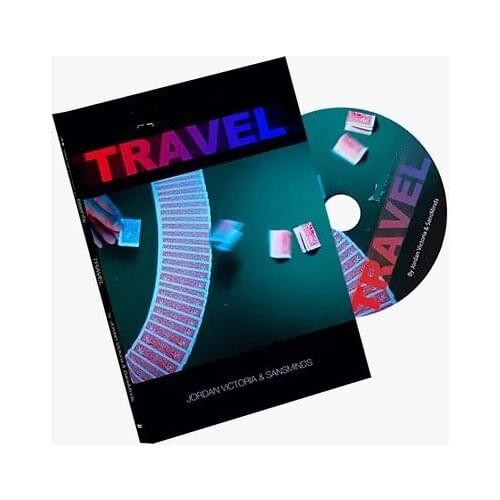 Travel (Dvd And Gimmick) By Jordan Victoria And Sansminds / Close-Up Street Card Magic Trick illusion Magia