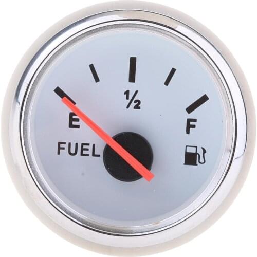 Brand New 52MM 2" Pointer Fuel Level Gauge for Universal Boat Car Truck RV Camper