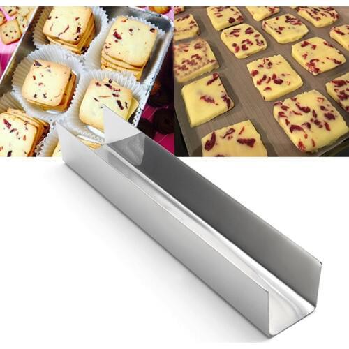 Stainless Steel U Shape Non-Stick Cranberry Cookies Model Biscuit Mould Nonstick Cake Pans Cake Baking Mold