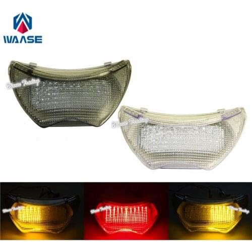 Waase For Honda CBR600F4i CBR600 F4i 2004 2005 2006 E-Marked Rear Tail Light Brake Turn Signals Integrated LED Light