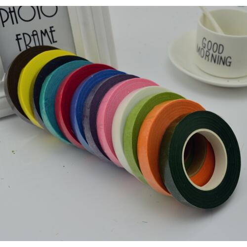 25Meter Paper Garland Tape Artificial Flower Fixed Supplies For Wedding Decoration DIY Wreath Flores Glue