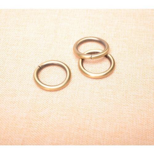 3/4 Inch Antique Bronze Metal O Ring ,3.8mm thickness 20mm inner diameter Unweld Metal Round Ring 100pcs/lot