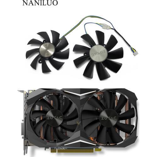 87 мм GA92S2H 100 мм GAA8S2H GAA8S2U 4Pin кулер вентилятор для ZOTAC GTX 1060 1070 Ti MINI HA 1080 Ti мини двойная графическая