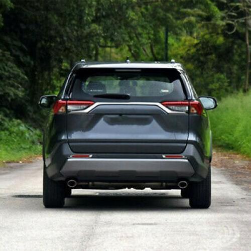 ABS Chrome Rear Door Trunk Lid Stripe Cover Trim For Toyota RAV4 2019 - 2020