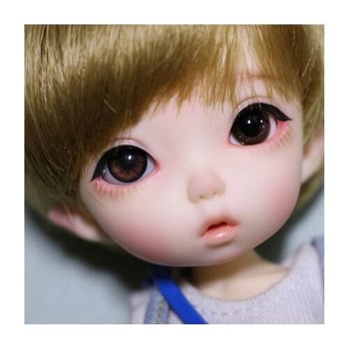 Free Shipping 1/8 BJD Doll SD Lovely Cute BB Eva Nanuris Joint Resin Body Doll With Eyes