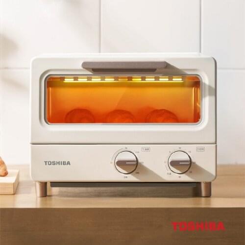 JRM0362 Toshiba Household Oven Automatic Mini Electric Oven Multi-function Japanese-style Small Oven 8L 220V ET-TD7080 New Nice