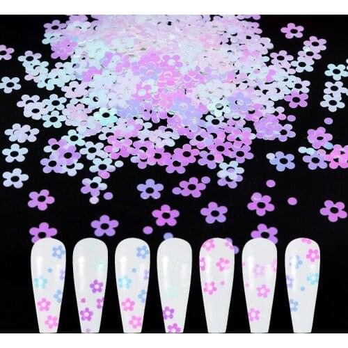 Flower and Butterfly Sequins Nail Art Charms Slices Sparkly Flakes DIY Manicure Decorations Nails Accessories Tips Supplies