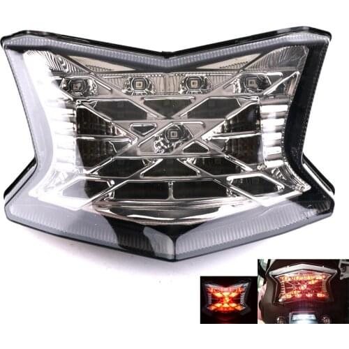 For KAWASAKI Ninja 650 EX ZR ER-6N Z650 Z900 2017 2018 2019 2020 Motorcycle Led Taillight Tail Brake Turn Signals Light