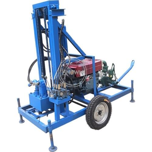 Electrical New Designed Land Drilling Rigs Water Well Drilling Machine Mini Core Hydraulic Engine Ground Dig Hole Machine