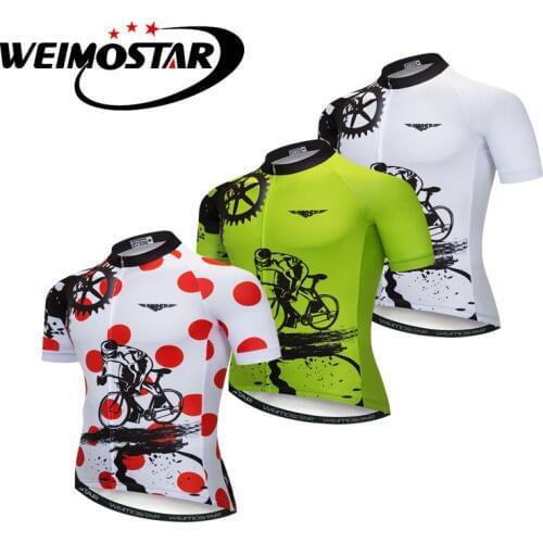 Red Green Mens cycling jersey Bike wear/best 2018 pro polyester Bicycle cycling clothing/summer men quick dry bicycle wear
