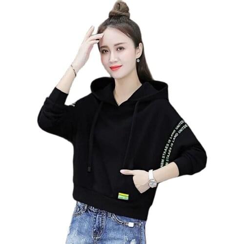 Fashion Hoodie Sweater Women Loose Korean Sweatshirt Women 2021New Top Spring And Autumn Long-Sleeved Pullover Jacket