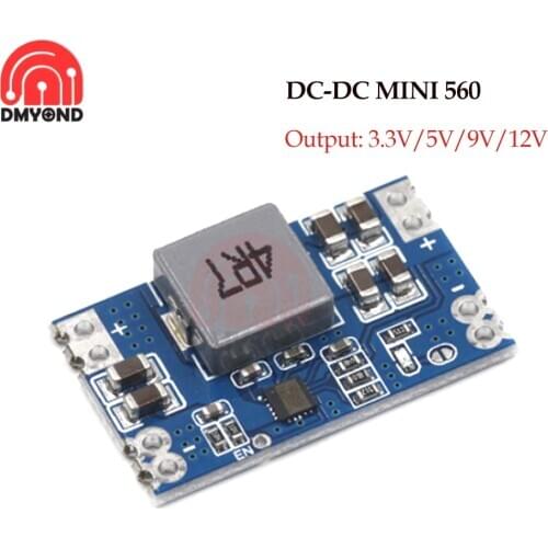 DC-DC Mini 560 Step Down DC-DC Converter Output 3.3V 5V 9V 12V 5A Mini560 Voltage Regulator Buck Stabilized Power Supply Module