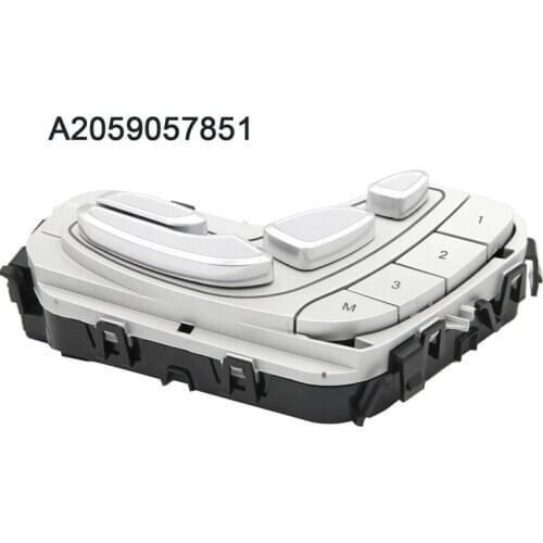 Right Side Seat Control Adjust Switch Button Assembly for Mercedes Benz C E GLC W205 W213 X205 A2059057851