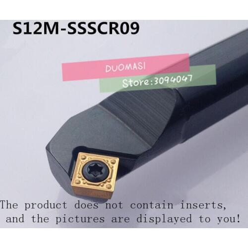 S12M-SSSCR09 Lathe Cutting Tools CNC Turning Lathe Machine Tools Internal Turning Tool Holder boring bar,SSSCR/L